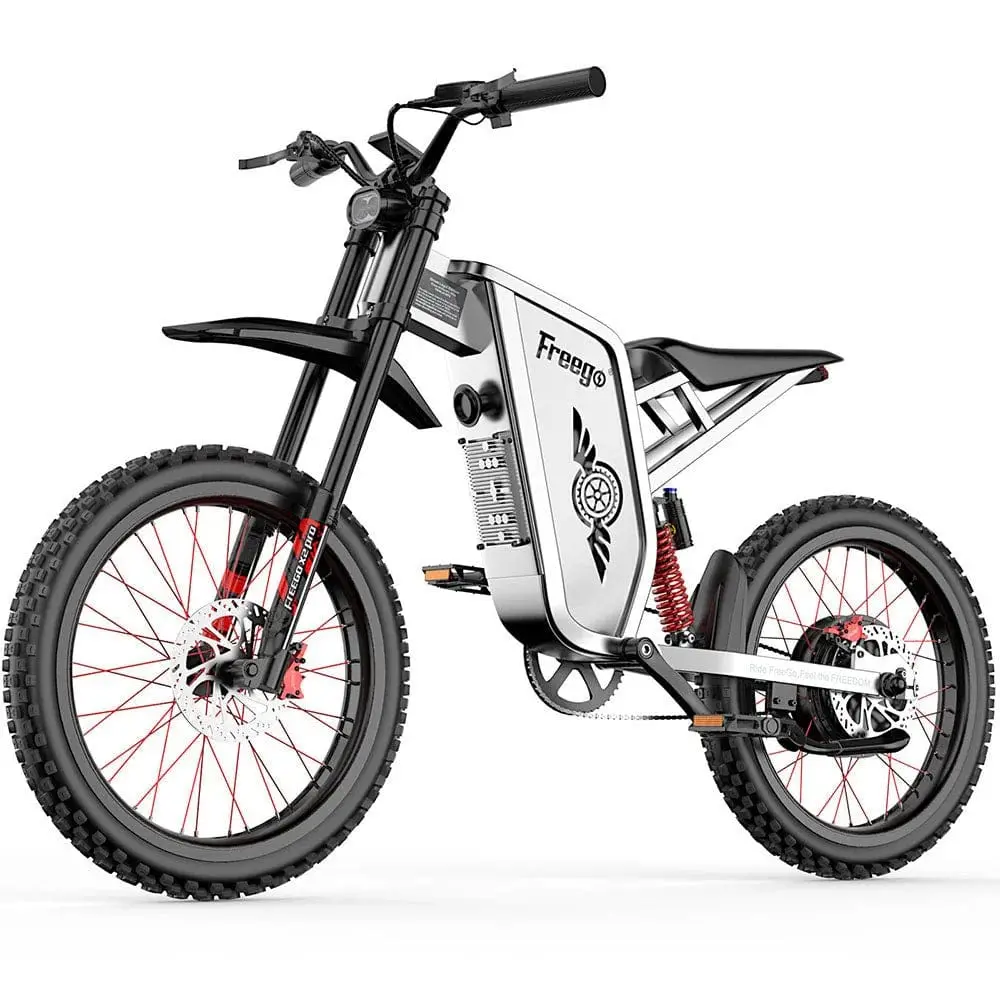 Freego X2 Pro  All-Terrain Mountain Off-Road E-Bike - 6000 Watt (Peak), 60V 1