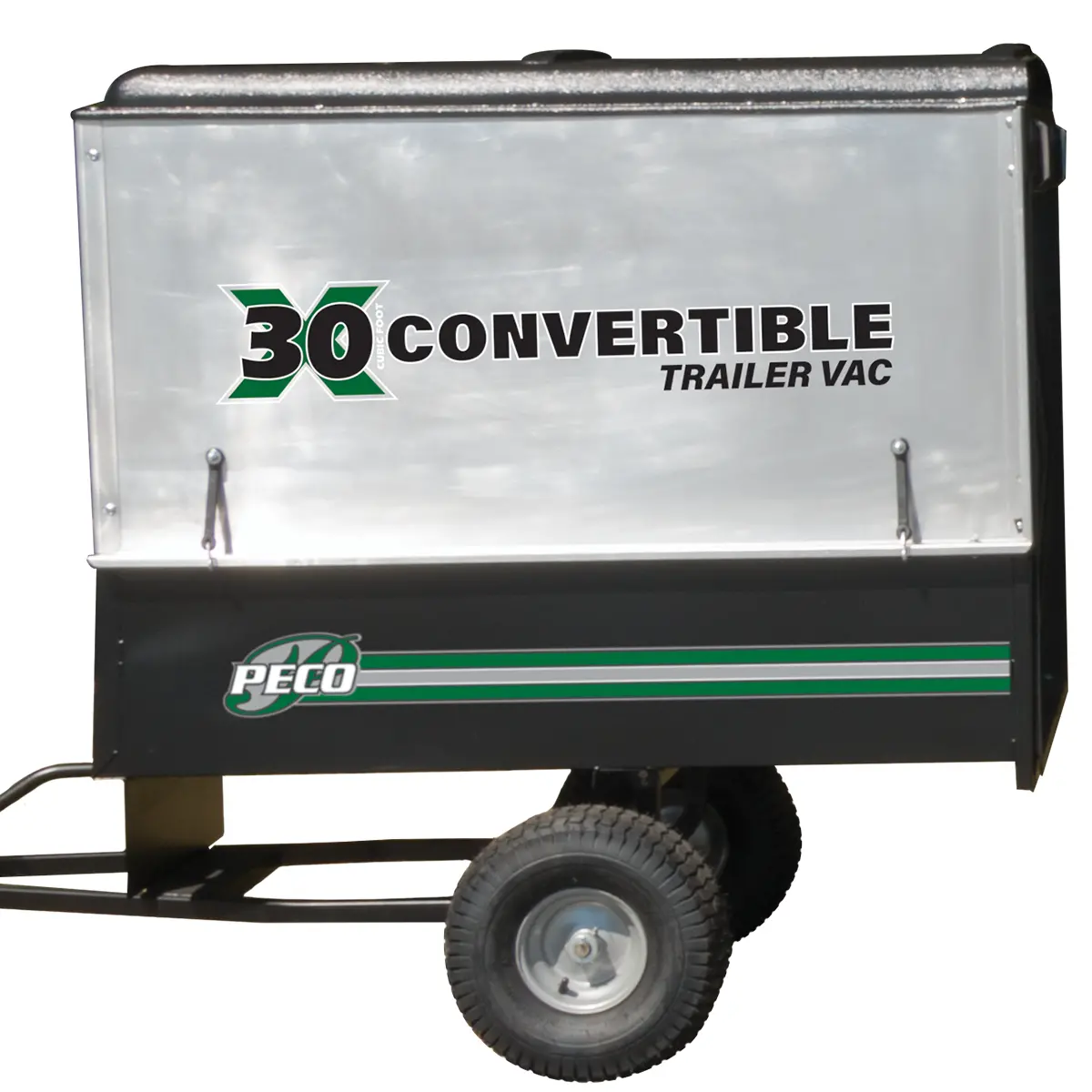 Peco X30 30 Cubic Foot Trailer Lawn Vac W/ Edrive-No Batteries Or Charger (7930E) 1