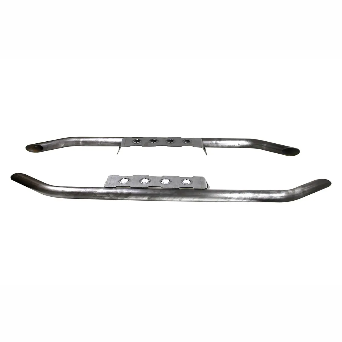 Rocker Guard Tube Kit With Grimple Steps Fits Flat Rockers 2