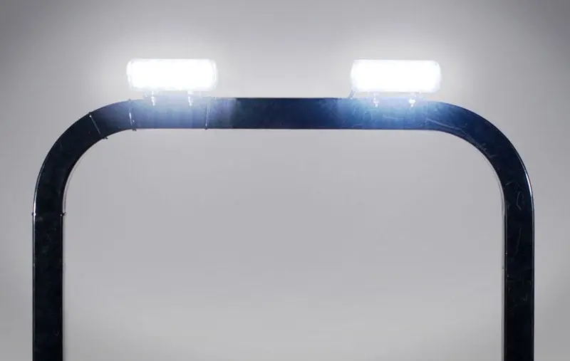 (110153) Hustler Z Diesel And Super 104 Rops Mounted Light Kit 1