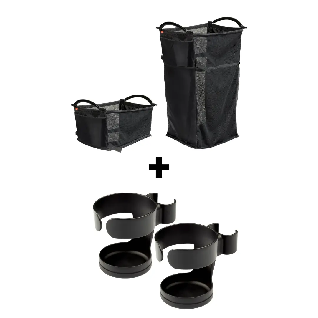 Bundle: Cup Holder (2-Pack) + Cargo Bag 1