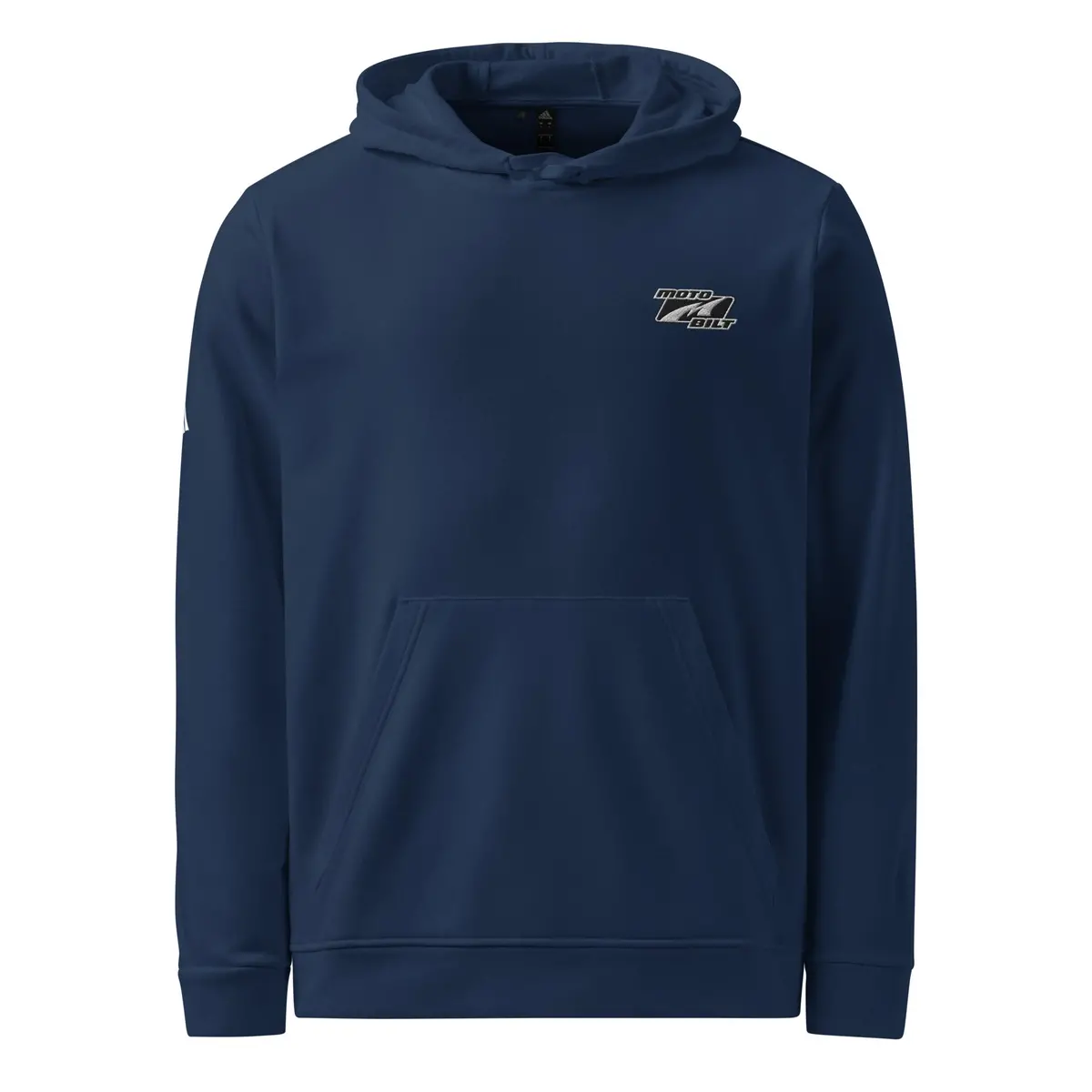 Motobilt Logo Embroidered Fleece Hoodie - Adidas Brand 8