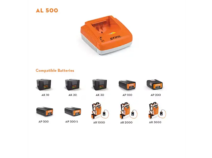 Stihl | Al 500 High-Speed Charger (4850 430 5702) 2