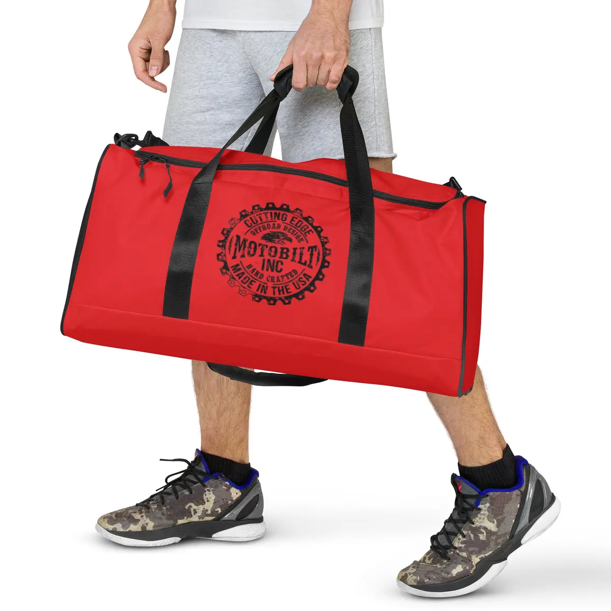 Motobilt Gear Red Duffle Bag 1