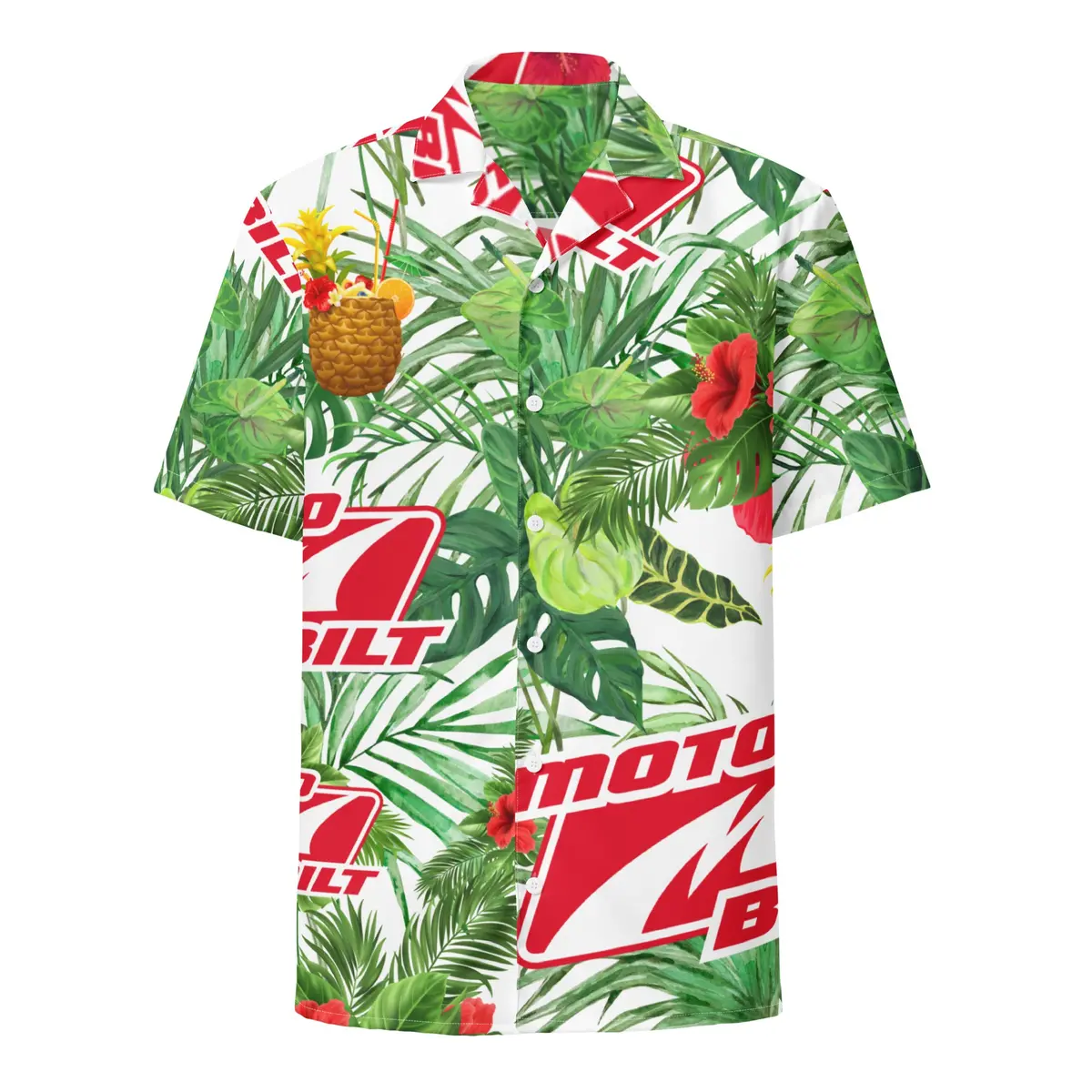 Motobilt "Barefoot" Hawaiian Shirt 1