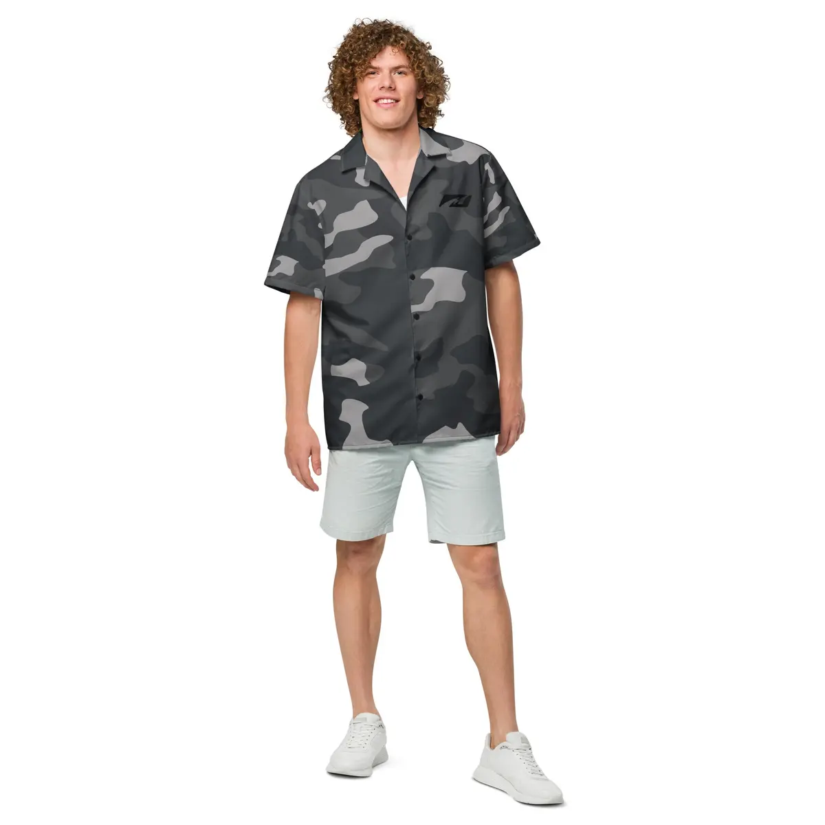 Motobilt Camo Silhouette Unisex Button Shirt 1