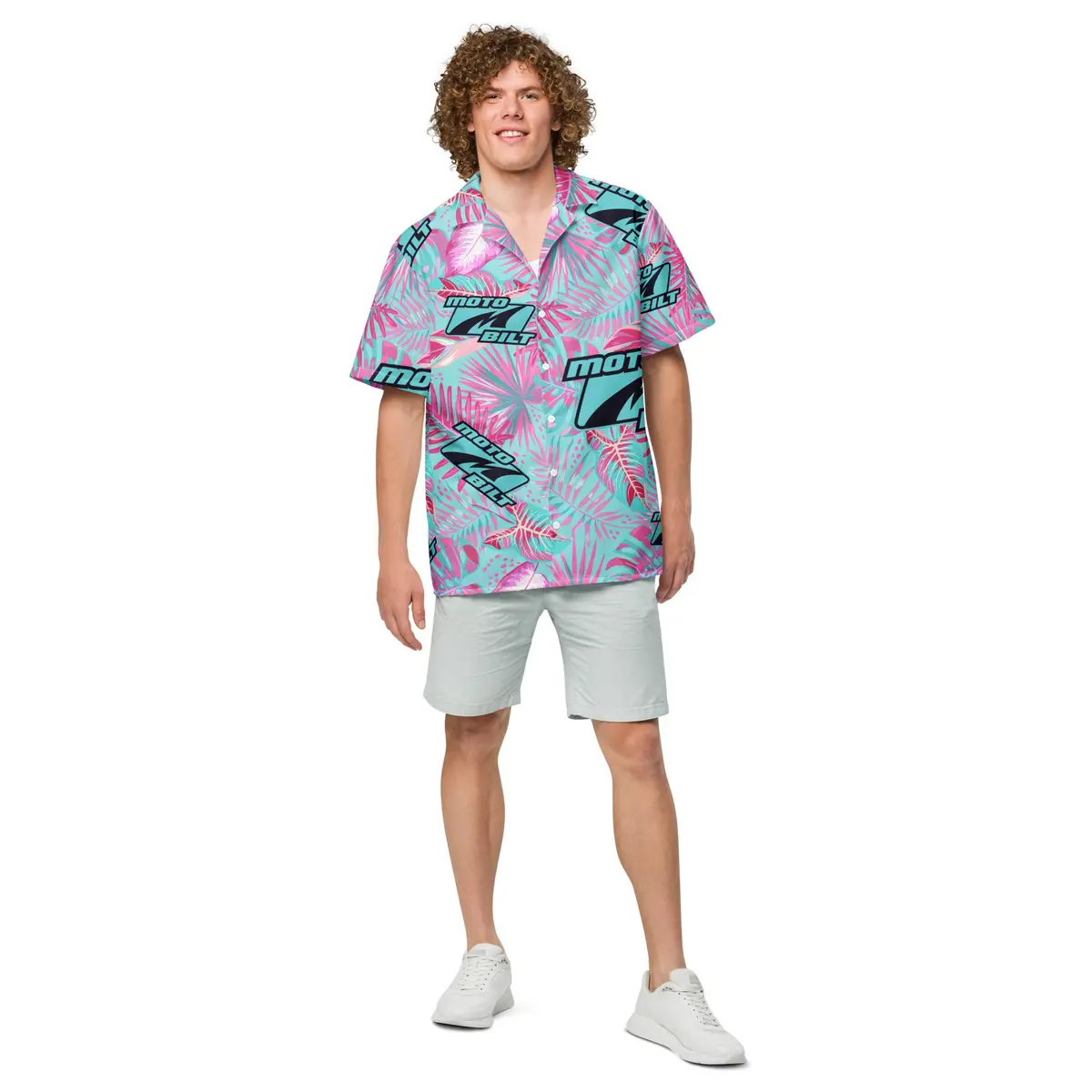 Motobilt "Island Breeze" Hawaiian Shirt 1