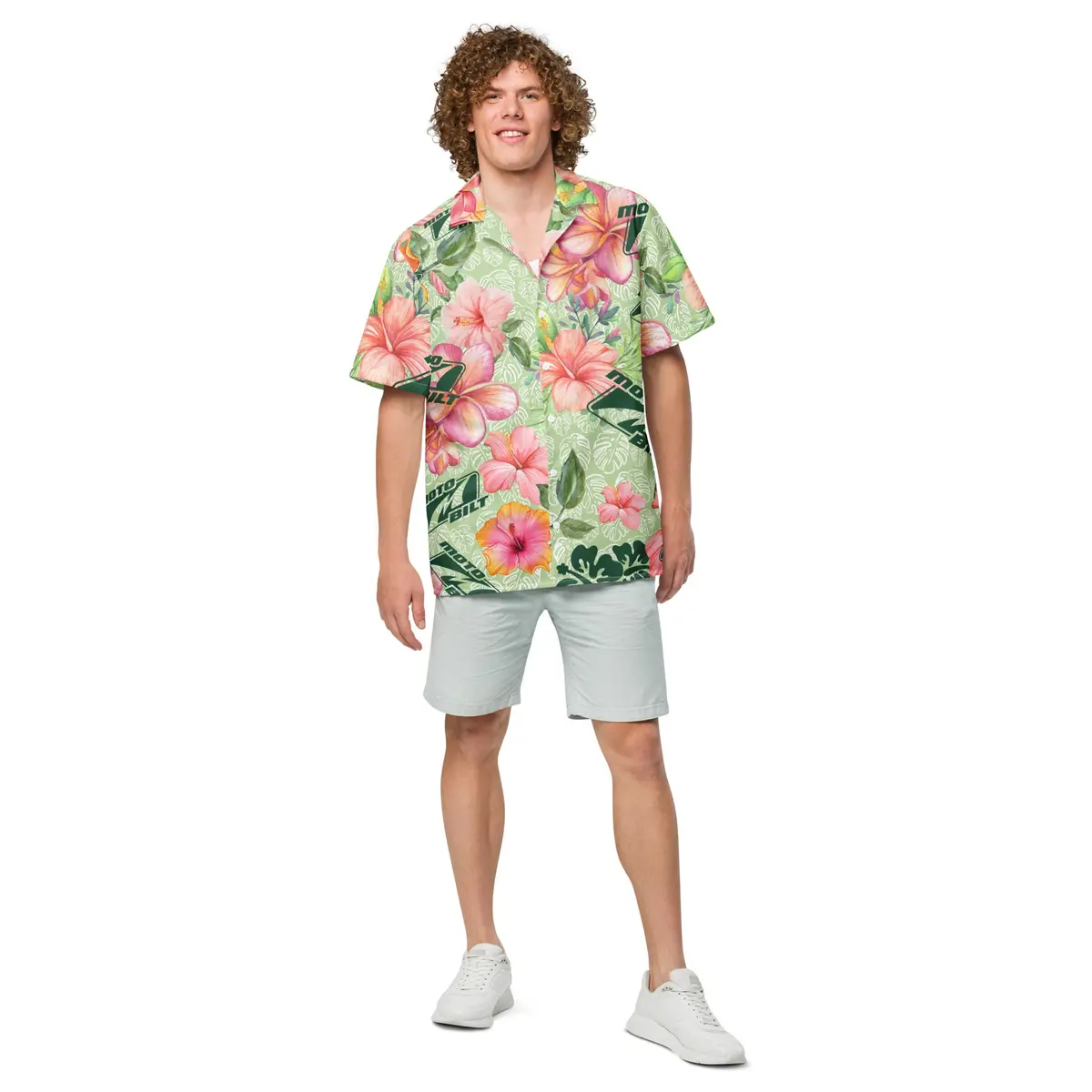 Motobilt "Sunset Palms" Hawaiian Shirt 1