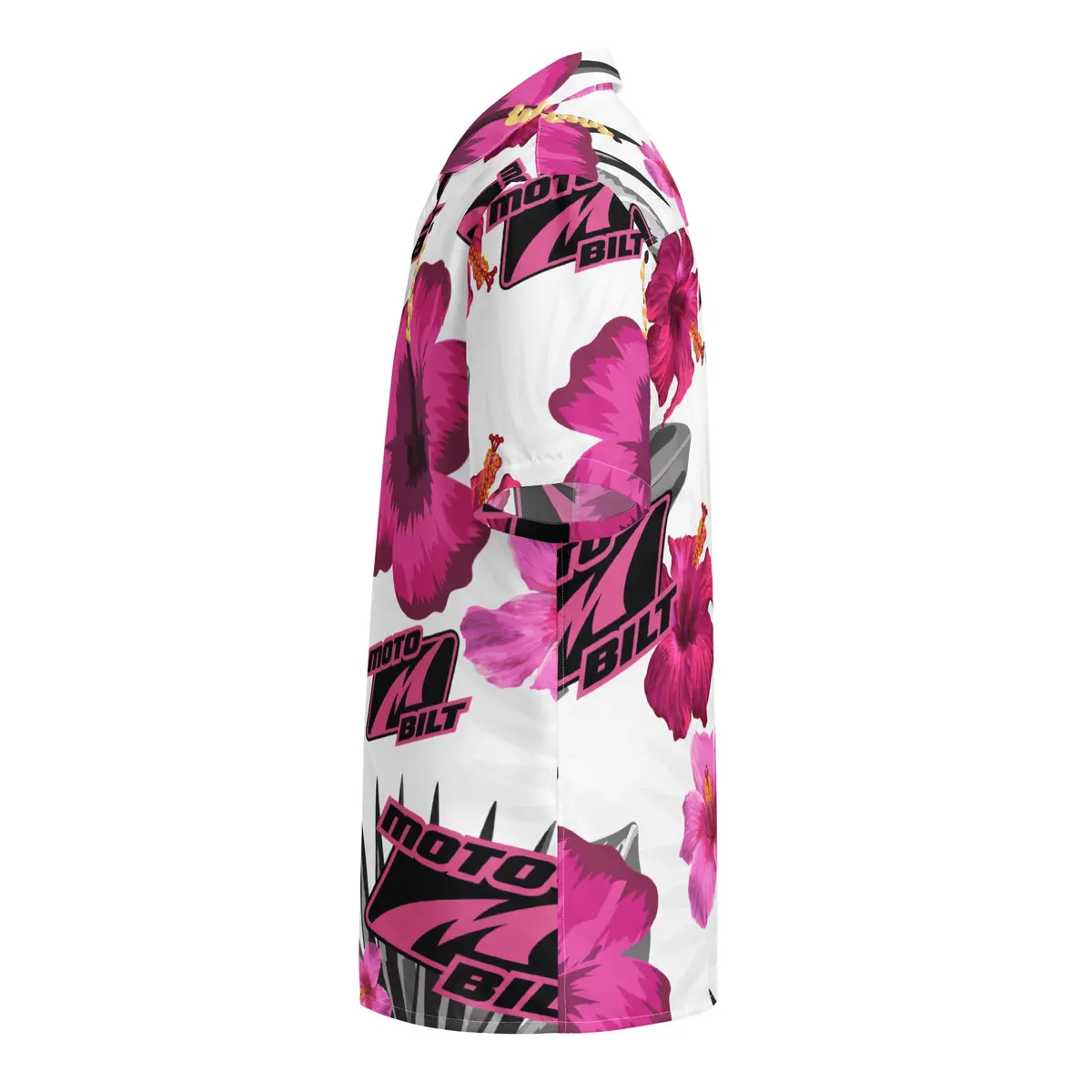 Motobilt Hibiscus Hawaiian Shirt 4