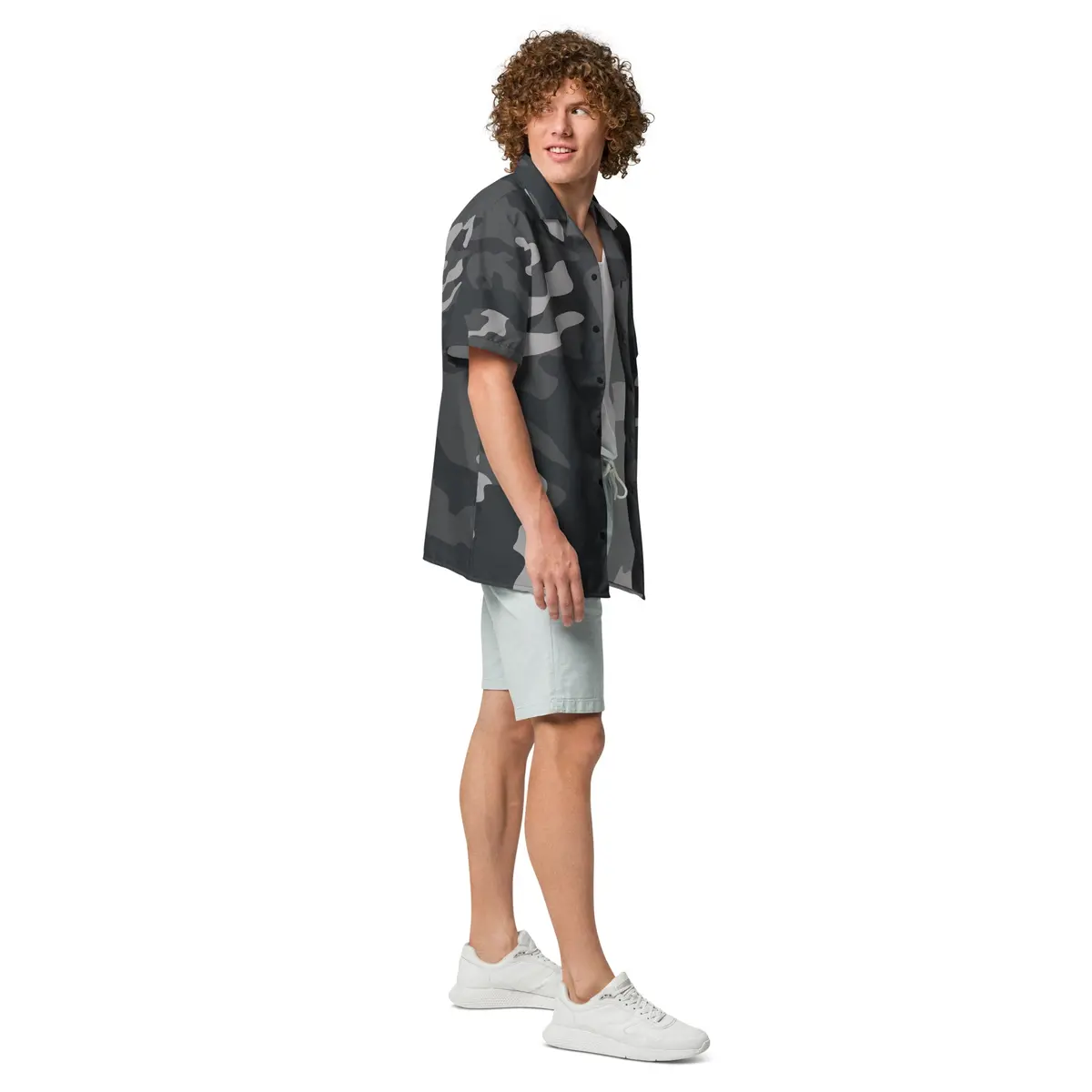 Motobilt Camo Silhouette Unisex Button Shirt 3