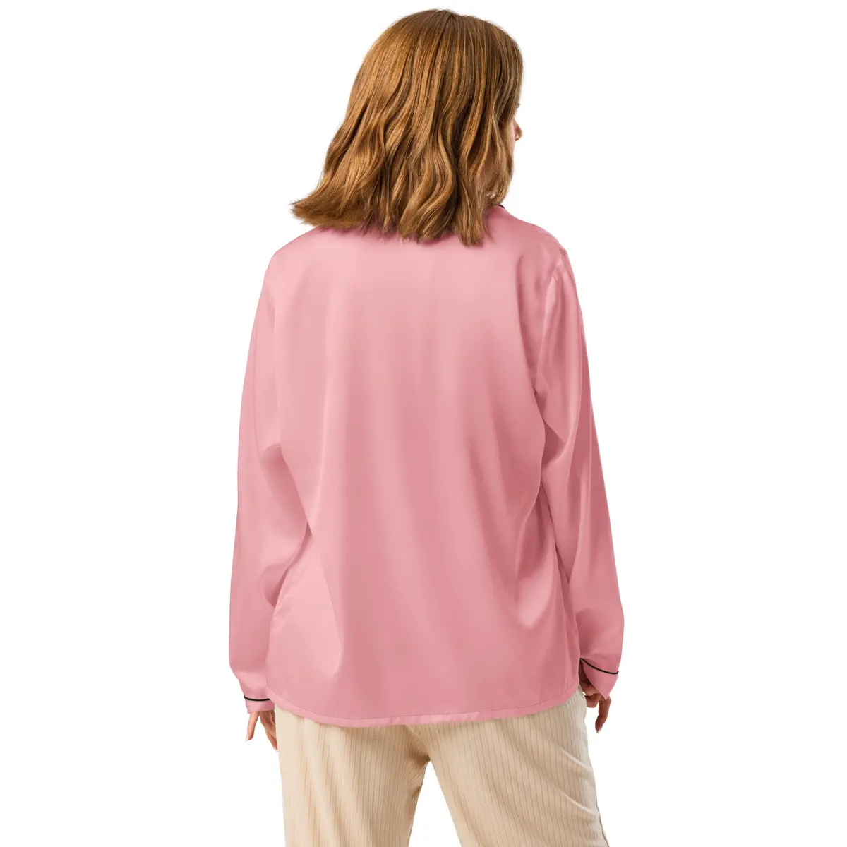 Motobilt "Rosy" Long Sleeve Pajama Top 2