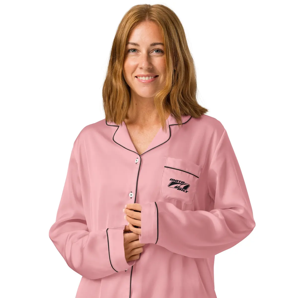 Motobilt "Rosy" Long Sleeve Pajama Top 3