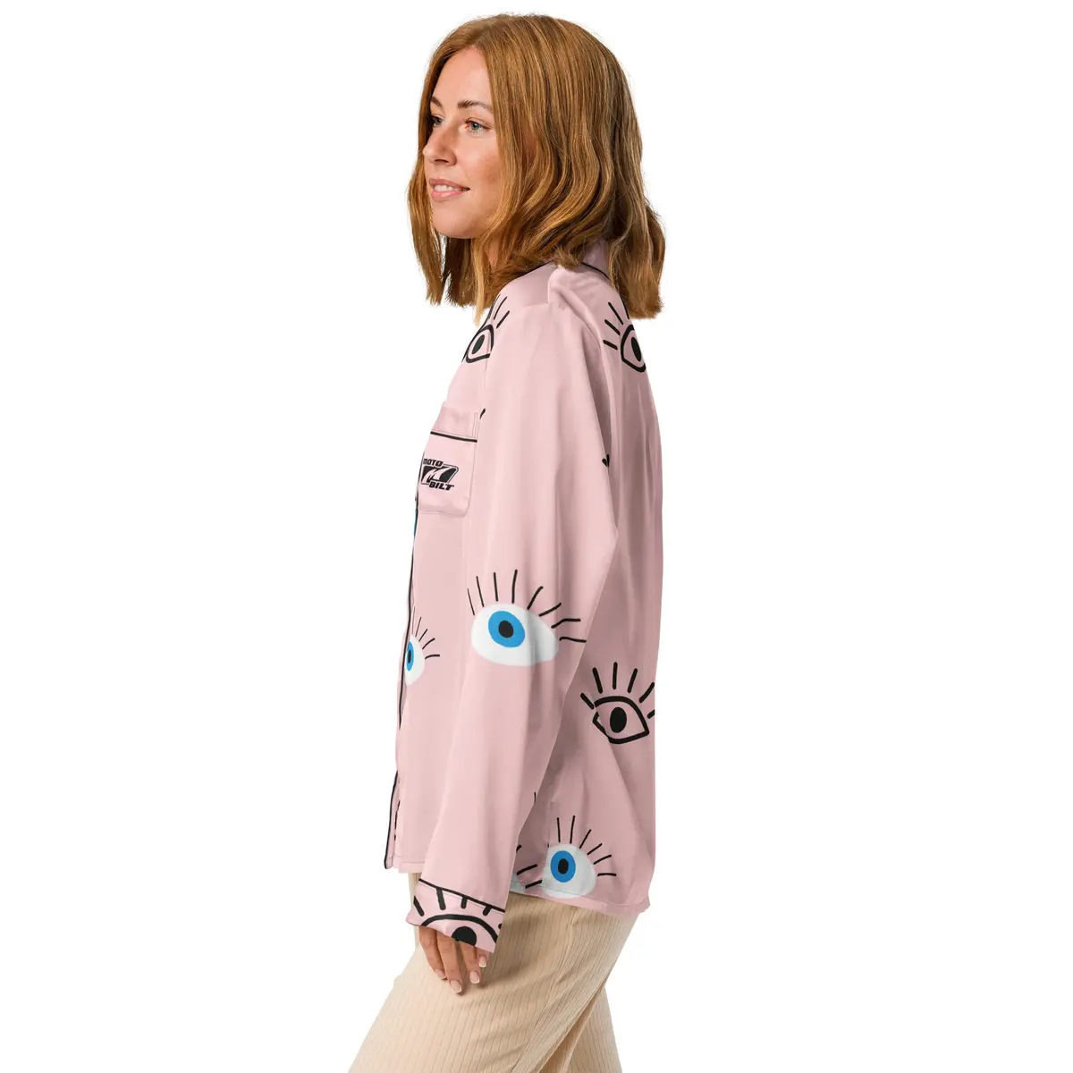 Motobilt "Eye See You" Long Sleeve Pajama Top 4