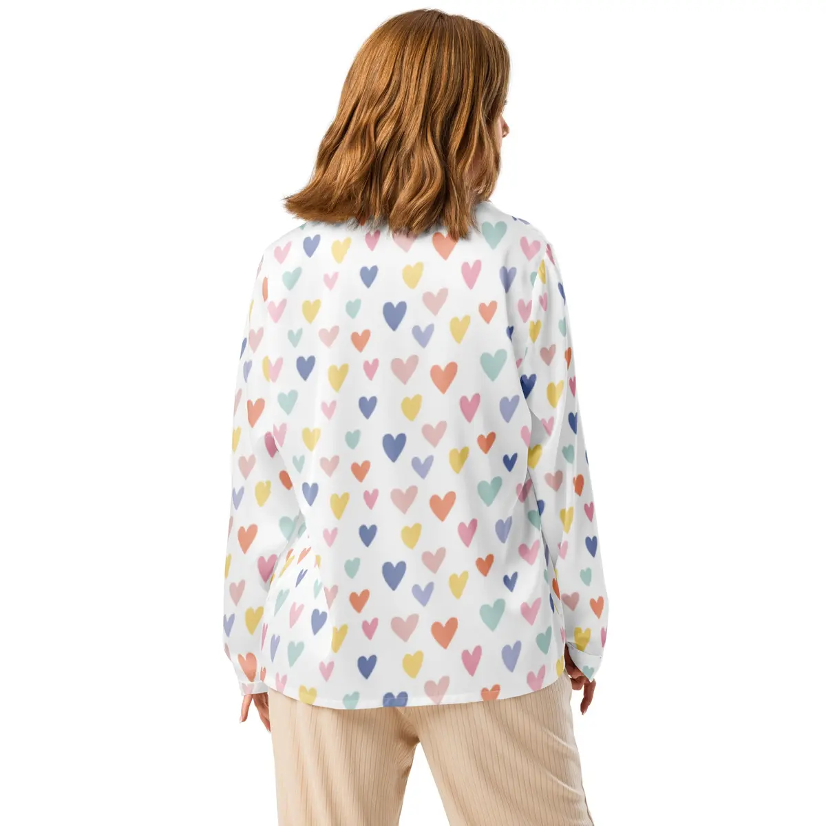 Motobilt Sweetheart Long Sleeve Pajama Shirt 2