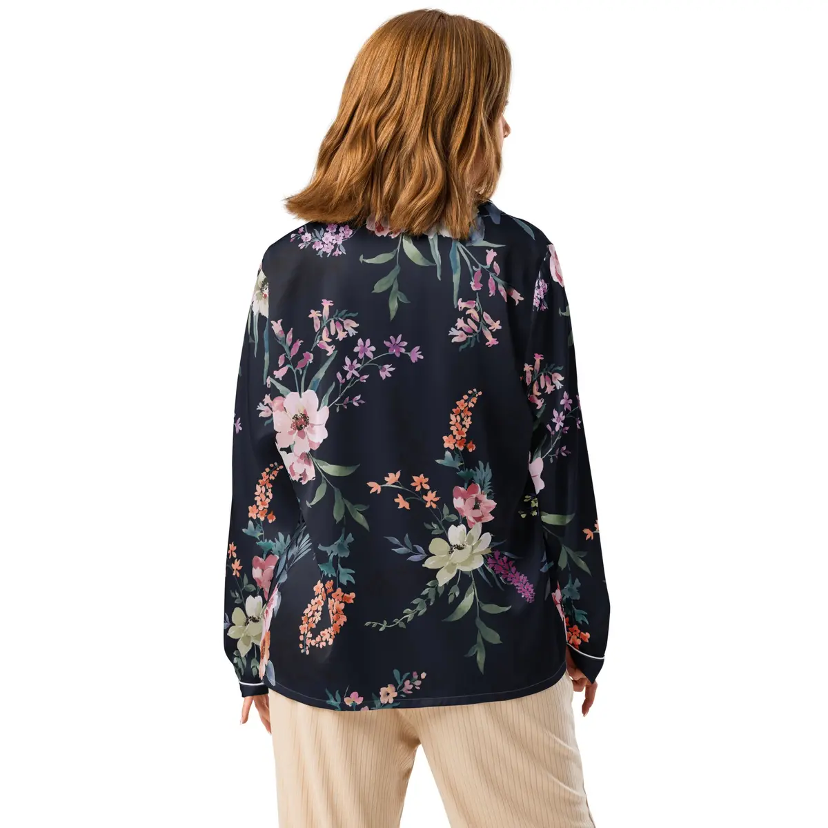 Motobilt "Bad Mimi" Long Sleeve Pajama Top 2