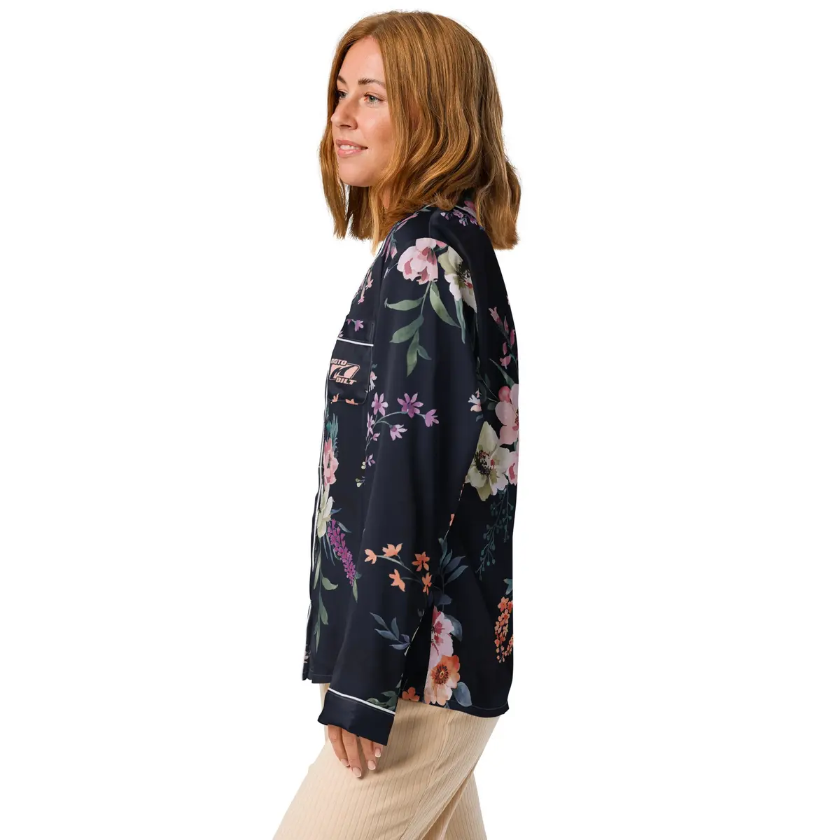 Motobilt "Bad Mimi" Long Sleeve Pajama Top 4
