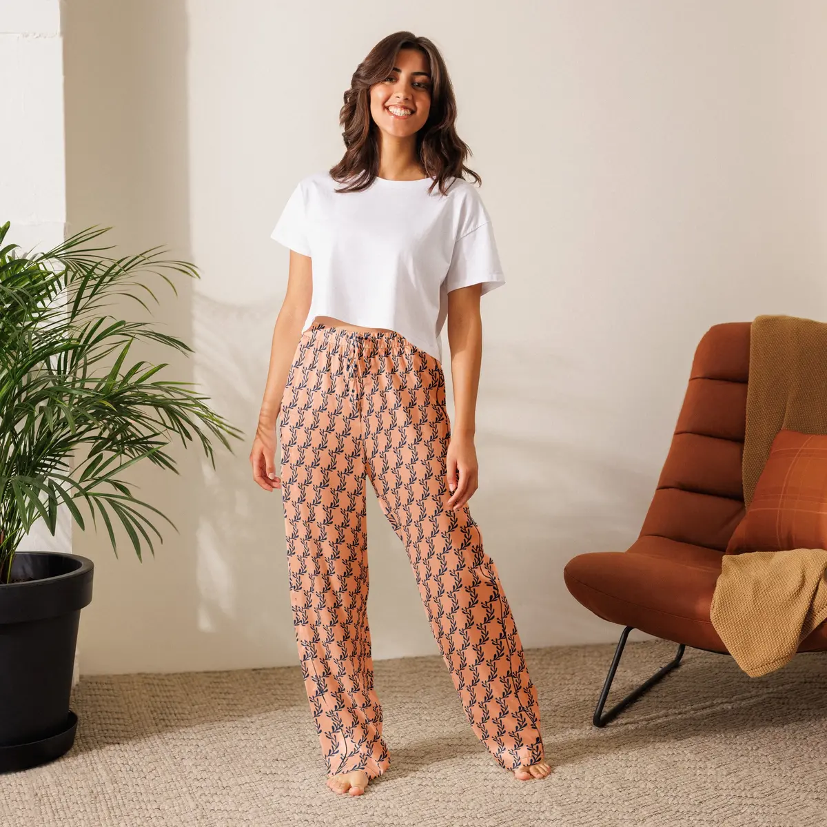 Motobilt "Peach Lane" Pajama Pants 1