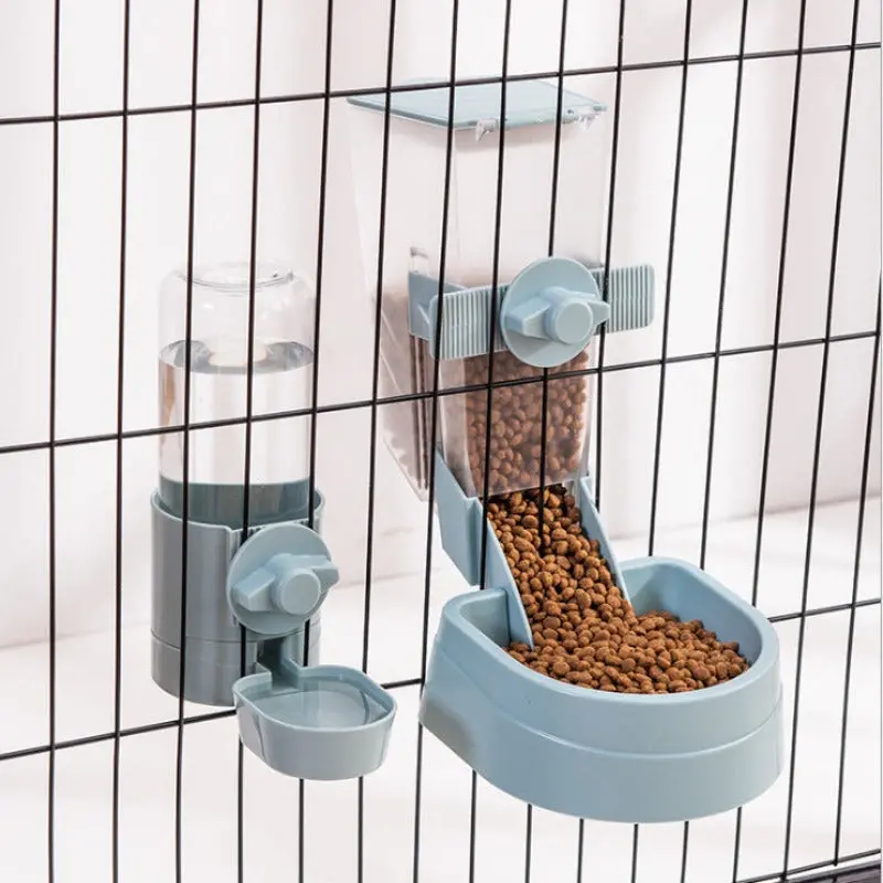 Dog/Cat Travel Cage Feeder/Water Set 1