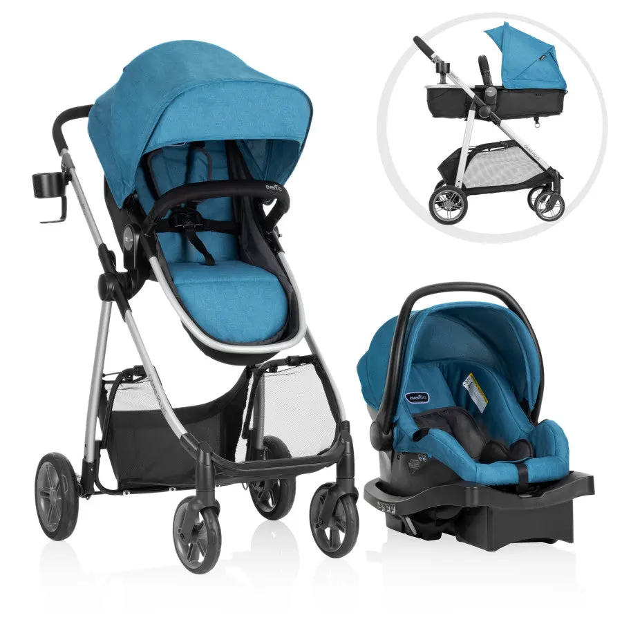 Omni Plus Modular Travel System With Litemax Sport Rear-Facing Infant Car Seat 5