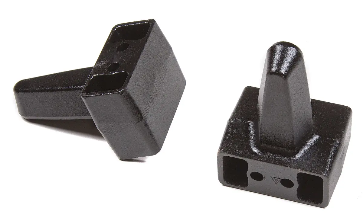 Rear Lift Blocks W/ Wing - Steel | 4 Inch Lift | Ford F250/F350 Super Duty (08-16) 1