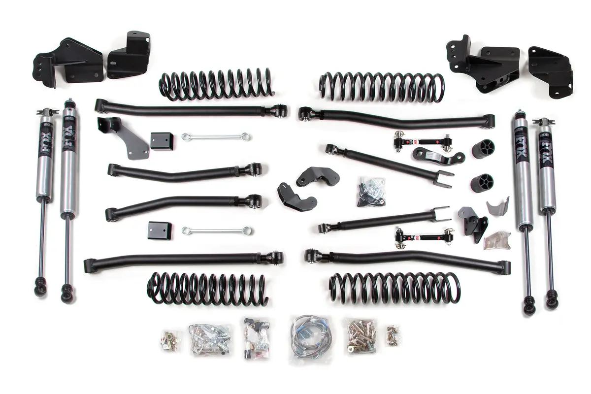 4.5 Inch Lift Kit | Long Arm | Jeep Wrangler Jk Rubicon (07-18) 4-Door 1