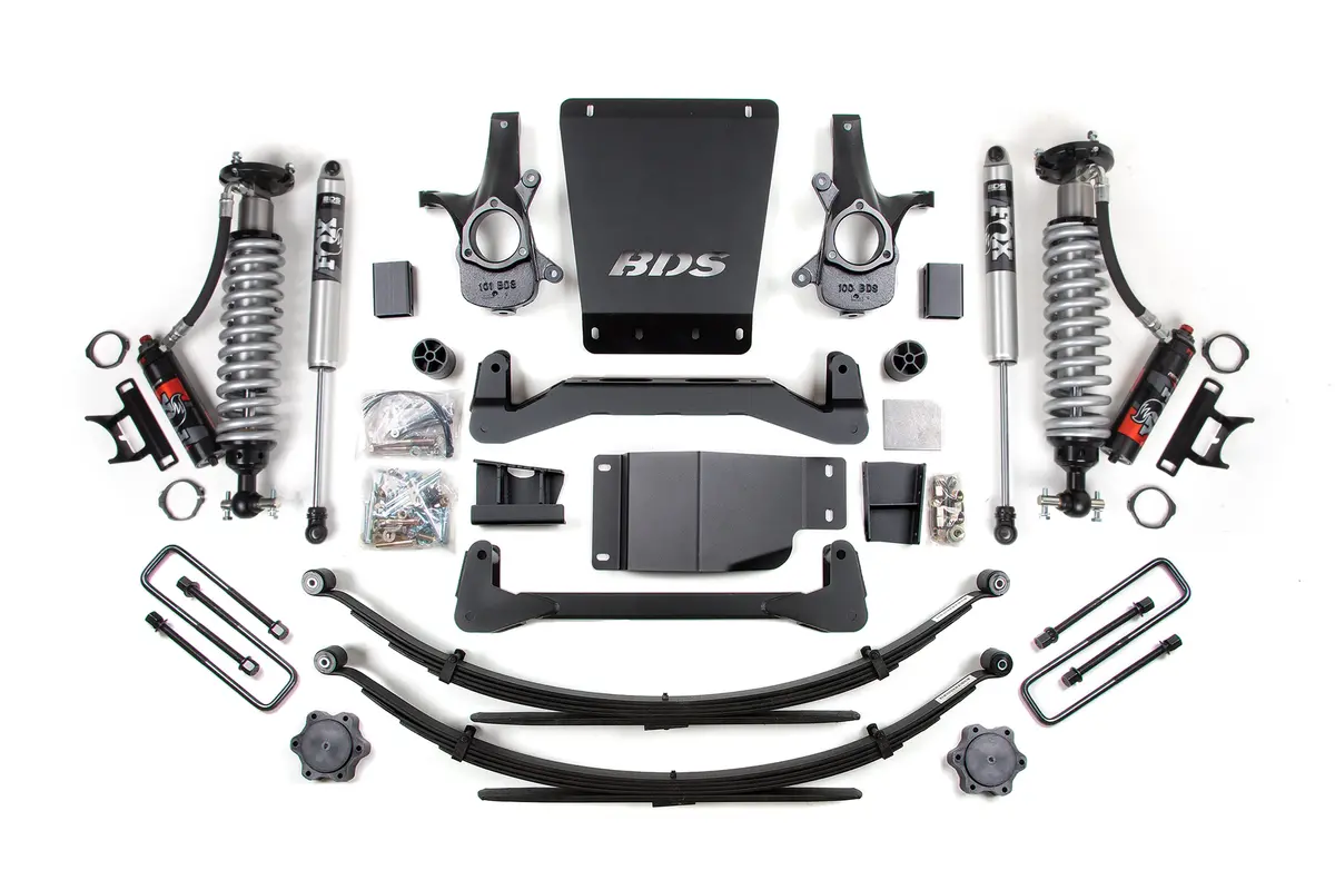 6 Inch Lift Kit | Fox Performance Elite Coilover | Chevy Silverado Or Gmc Sierra 1500 (07-13) 4Wd 4