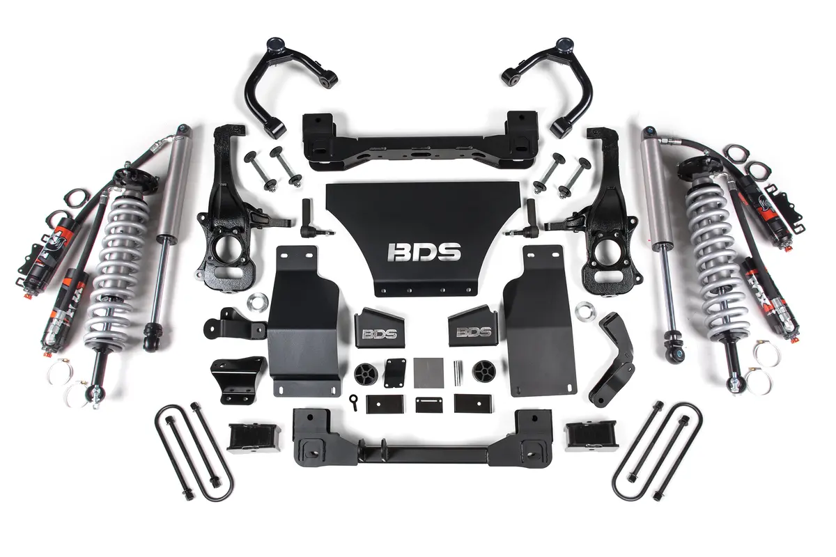 4 Inch Lift Kit | Fox 2.5 Performance Elite Coil-Over | Chevy Silverado Or Gmc Sierra 1500 (25-26) 4Wd | Gas 1