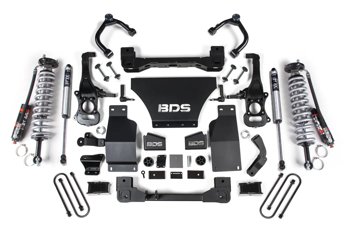 4 Inch Lift Kit | Fox 2.5 Performance Elite Coil-Over | Chevy Silverado Or Gmc Sierra 1500 (25-26) 4Wd | Gas 2