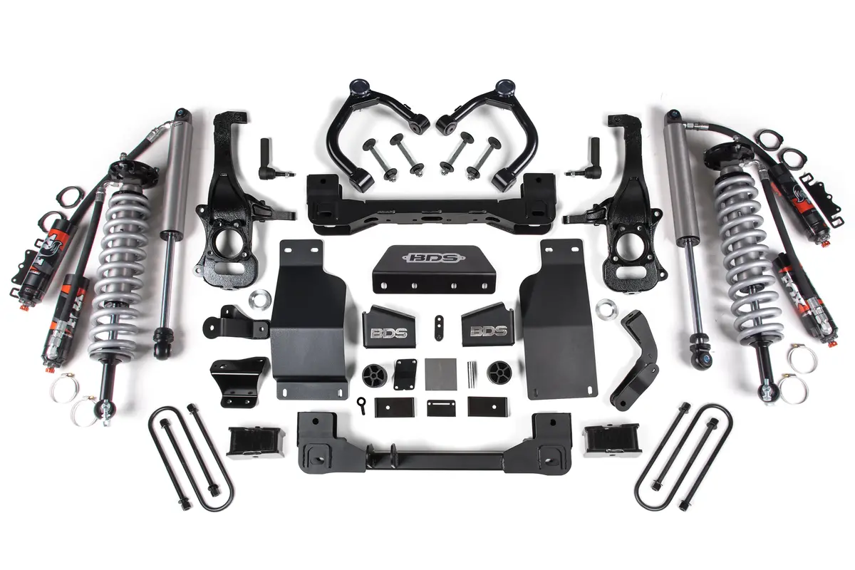 4 Inch Lift Kit | Fox 2.5 Performance Elite Coil-Over | Chevy Silverado Or Gmc Sierra 1500 (25-26) 4Wd | Diesel 1