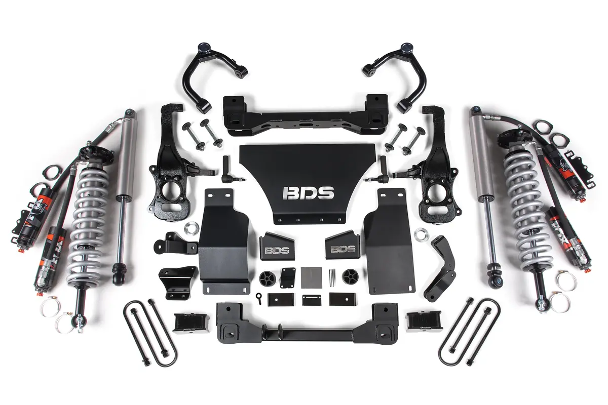 2.5 Inch Lift Kit | Fox 2.5 Performance Elite Coil-Over | Chevy Trail Boss Or Gmc At4 1500 (25-26) 4Wd | Gas 1