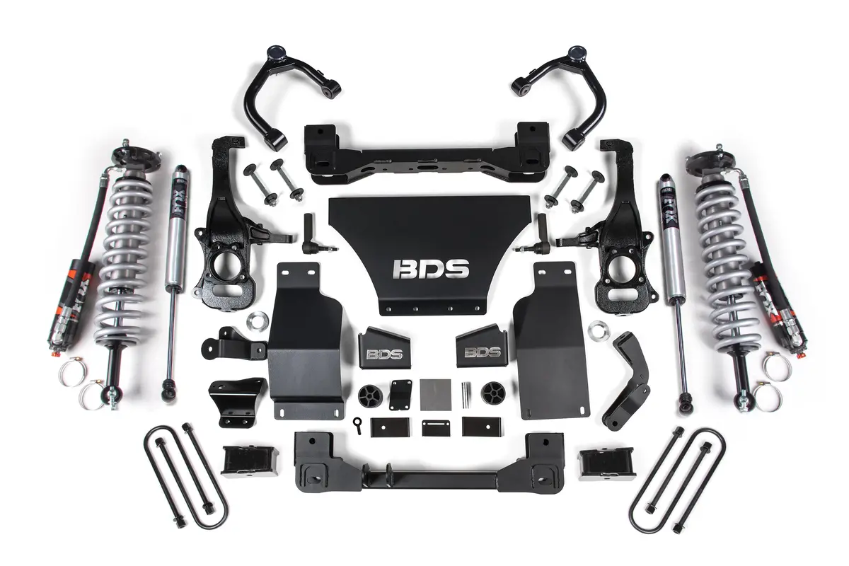 2.5 Inch Lift Kit | Fox 2.5 Performance Elite Coil-Over | Chevy Trail Boss Or Gmc At4 1500 (25-26) 4Wd | Gas 2