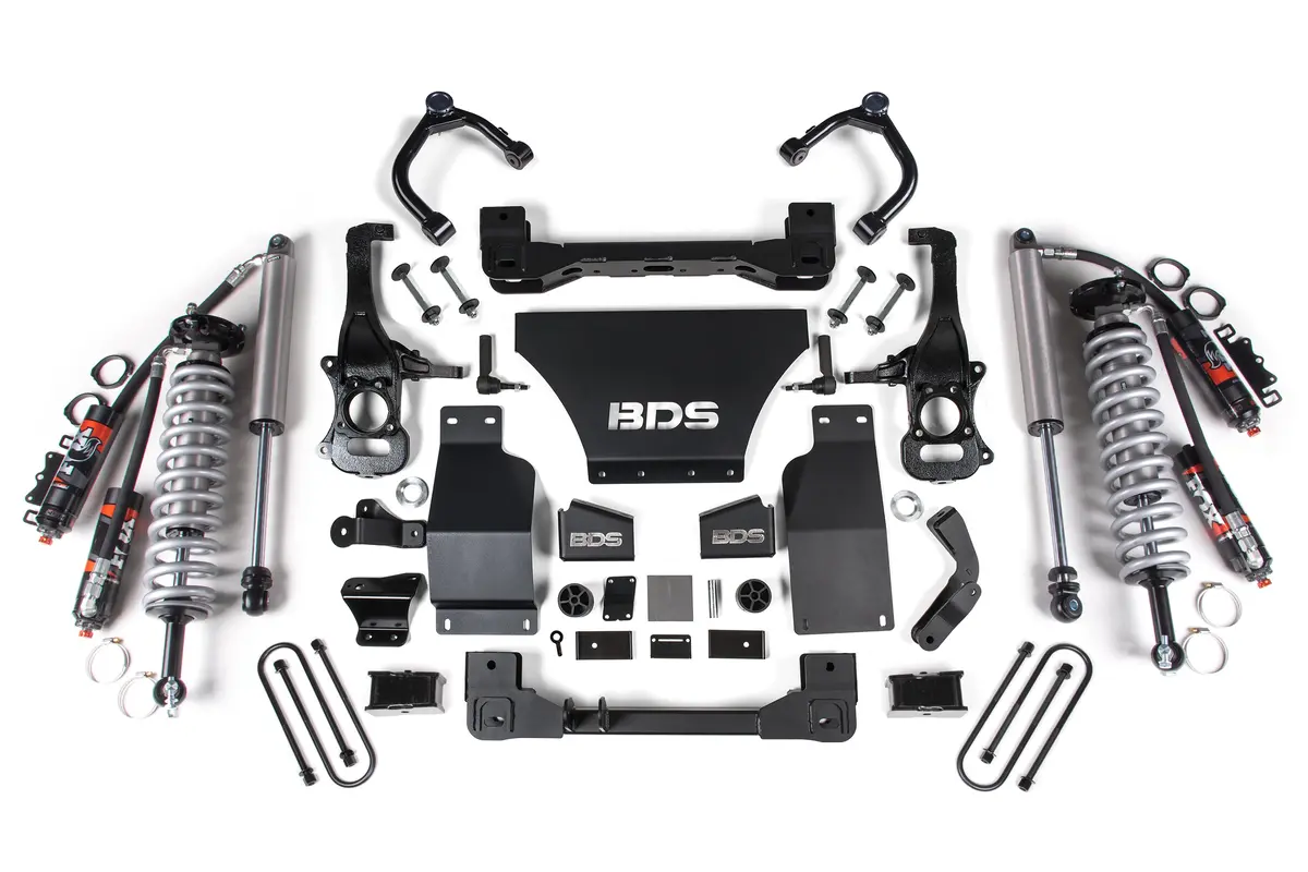 2.5 Inch Lift Kit | Fox 2.5 Performance Elite Coil-Over | Chevy Trail Boss Or Gmc At4 1500 (25-26) 4Wd | Diesel 1