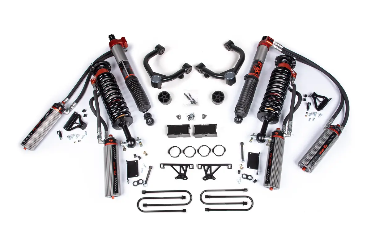 1.5 Inch Lift Kit | Fox 3.0 Bypass Factory Race Series | Chevy Trail Boss Or Gmc At4 1500 (25-26) 4Wd 1