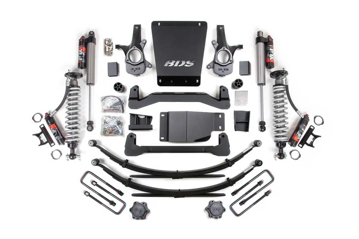 4 Inch Lift Kit | Fox Performance Elite Coilover | Chevy Silverado Or Gmc Sierra 1500 (07-13) 4Wd 3