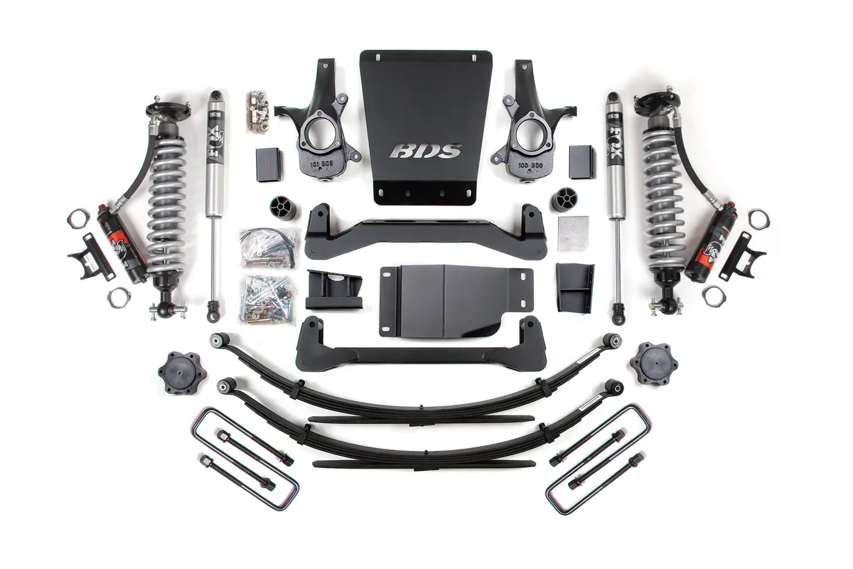 4 Inch Lift Kit | Fox Performance Elite Coilover | Chevy Silverado Or Gmc Sierra 1500 (07-13) 4Wd 4