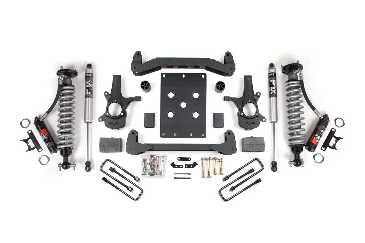 4 Inch Lift Kit | Fox Performance Elite Coilover | Chevy Silverado Or Gmc Sierra 1500 (07-13) 2Wd 2