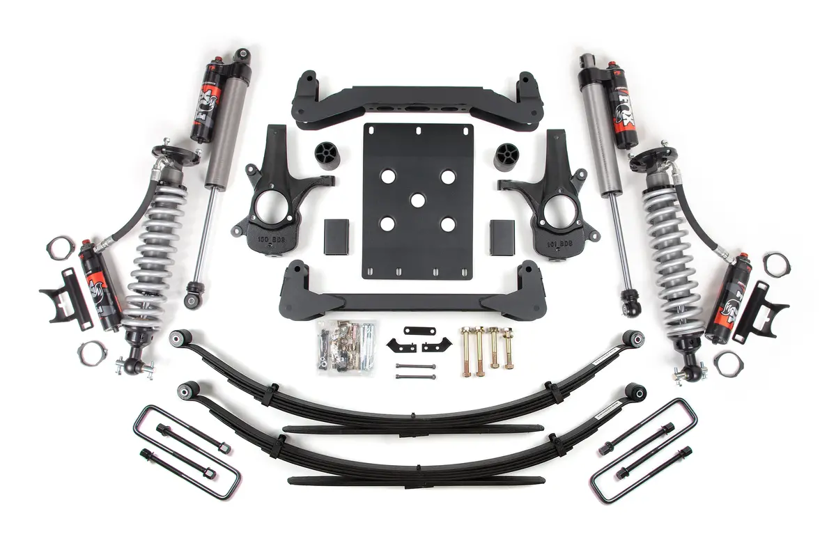 4 Inch Lift Kit | Fox Performance Elite Coilover | Chevy Silverado Or Gmc Sierra 1500 (07-13) 2Wd 3