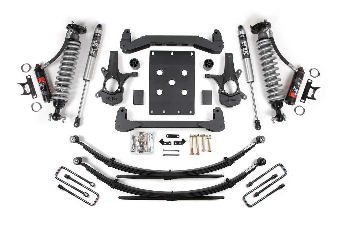 4 Inch Lift Kit | Fox Performance Elite Coilover | Chevy Silverado Or Gmc Sierra 1500 (07-13) 2Wd 4