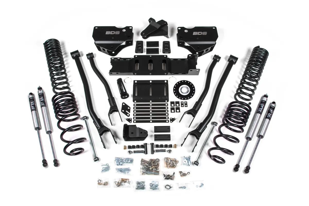 4 Inch Lift Kit W/ 4-Link | Extended Travel | Ram 2500 (25-26) 4Wd | Diesel 7