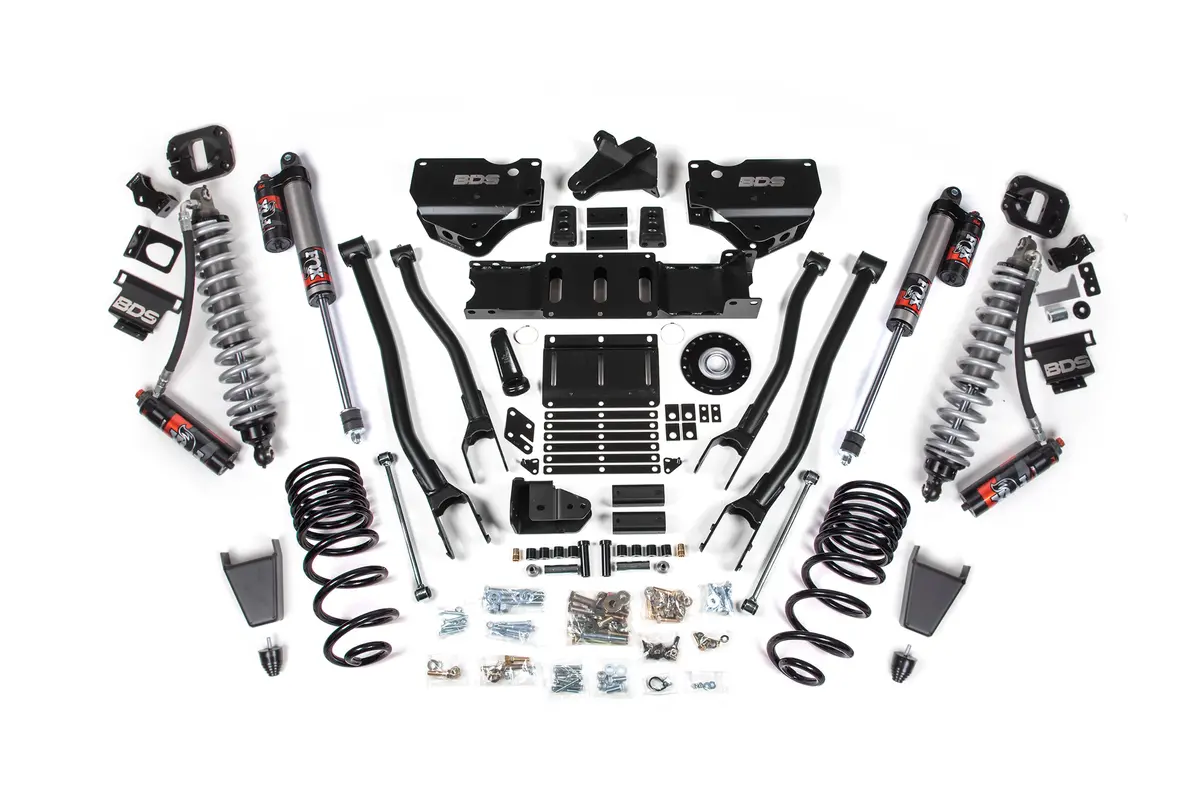 4 Inch Lift Kit W/ 4-Link | Extended Travel | Ram 2500 (25-26) 4Wd | Diesel 4