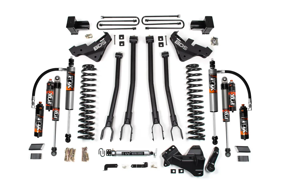 5 Inch Lift Kit W/ 4-Link | Ford F250/F350 Super Duty (23-26) 4Wd | Diesel 6