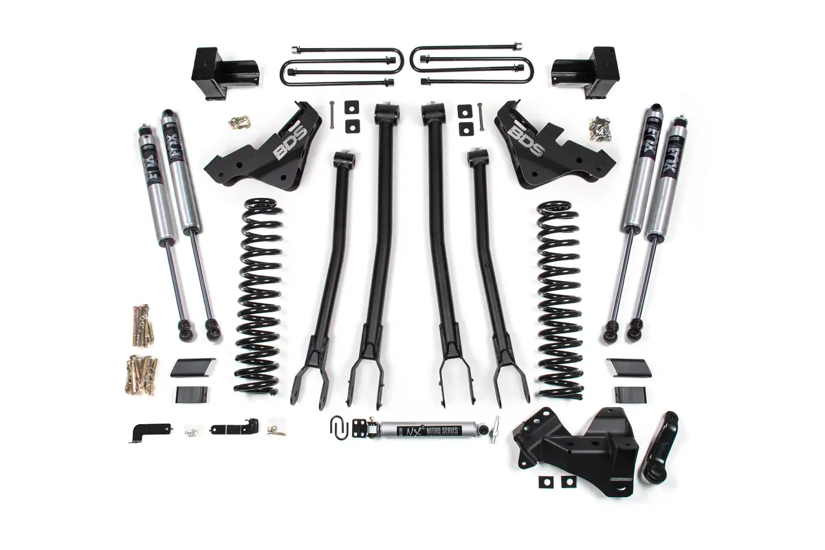 5 Inch Lift Kit W/ 4-Link | Ford F250/F350 Super Duty (23-26) 4Wd | Diesel 8
