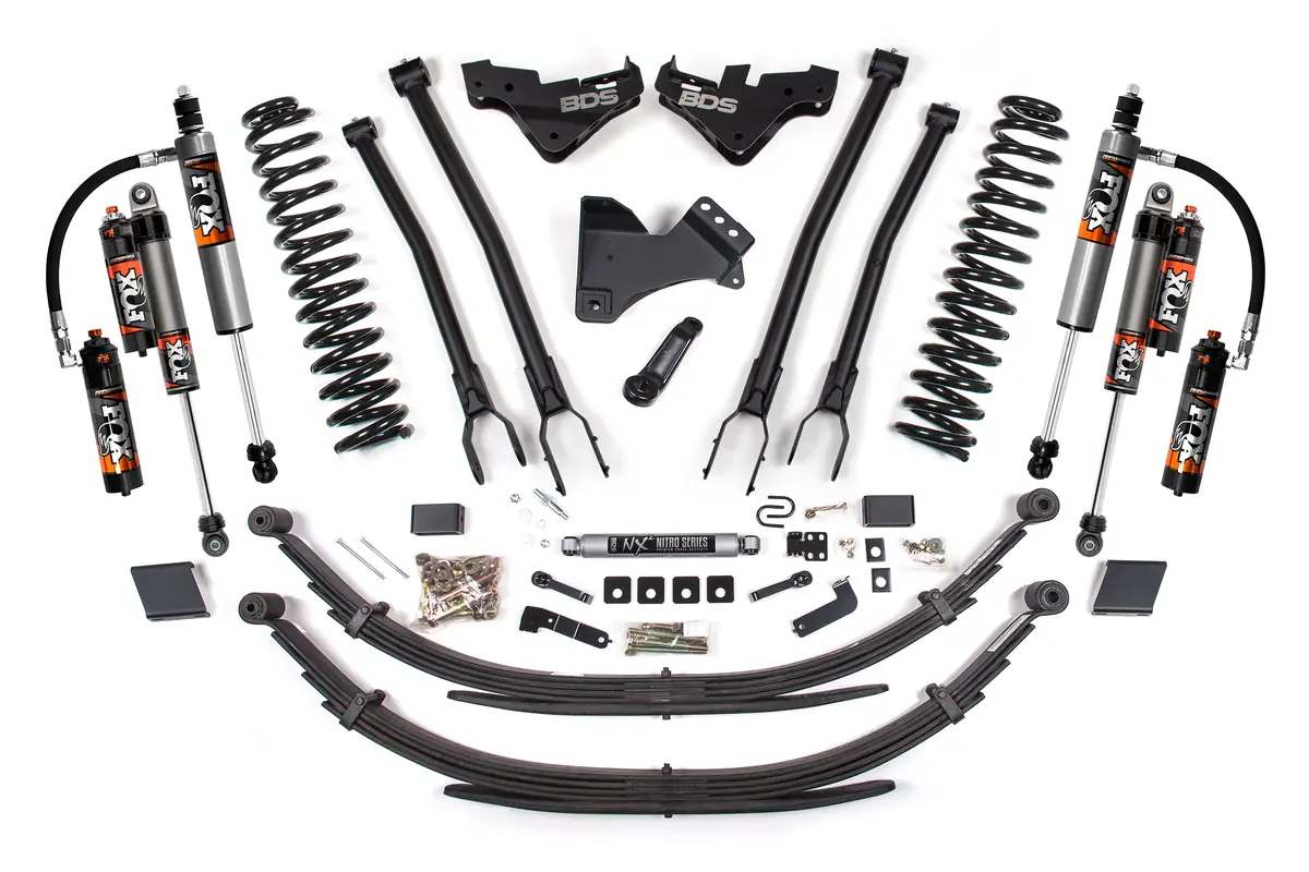 5 Inch Lift Kit W/ 4-Link | Ford F250/F350 Super Duty (23-26) 4Wd | Diesel 9