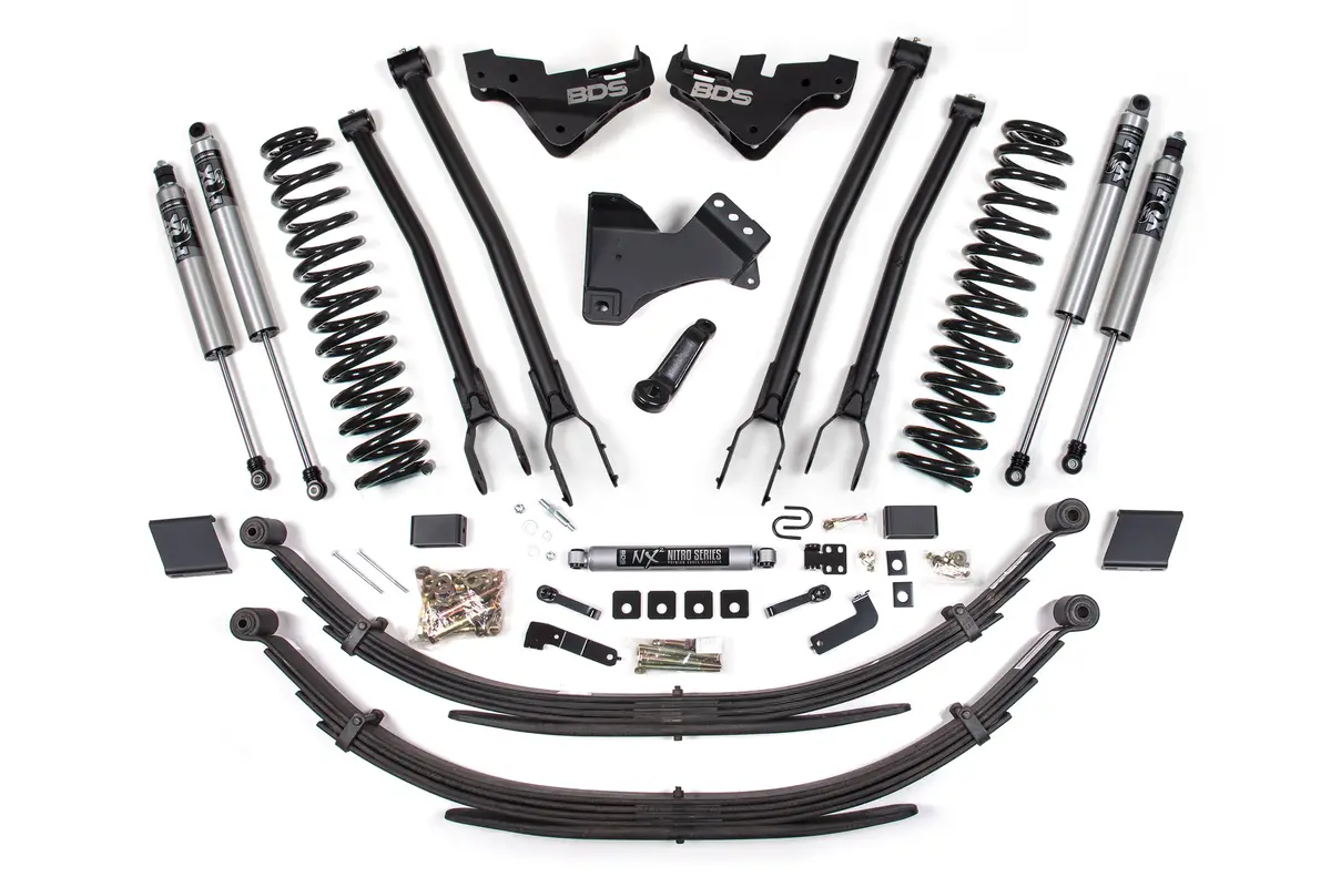 5 Inch Lift Kit W/ 4-Link | Ford F250/F350 Super Duty (23-26) 4Wd | Gas 8