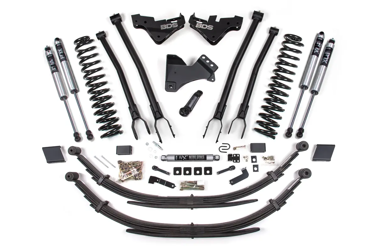 5 Inch Lift Kit W/ 4-Link | Ford F250/F350 Super Duty (23-26) 4Wd | Gas 9