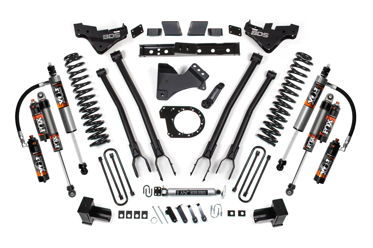 7 Inch Lift Kit W/ 4-Link | Ford F350 Super Duty Drw (23-26) 4Wd | Diesel 2