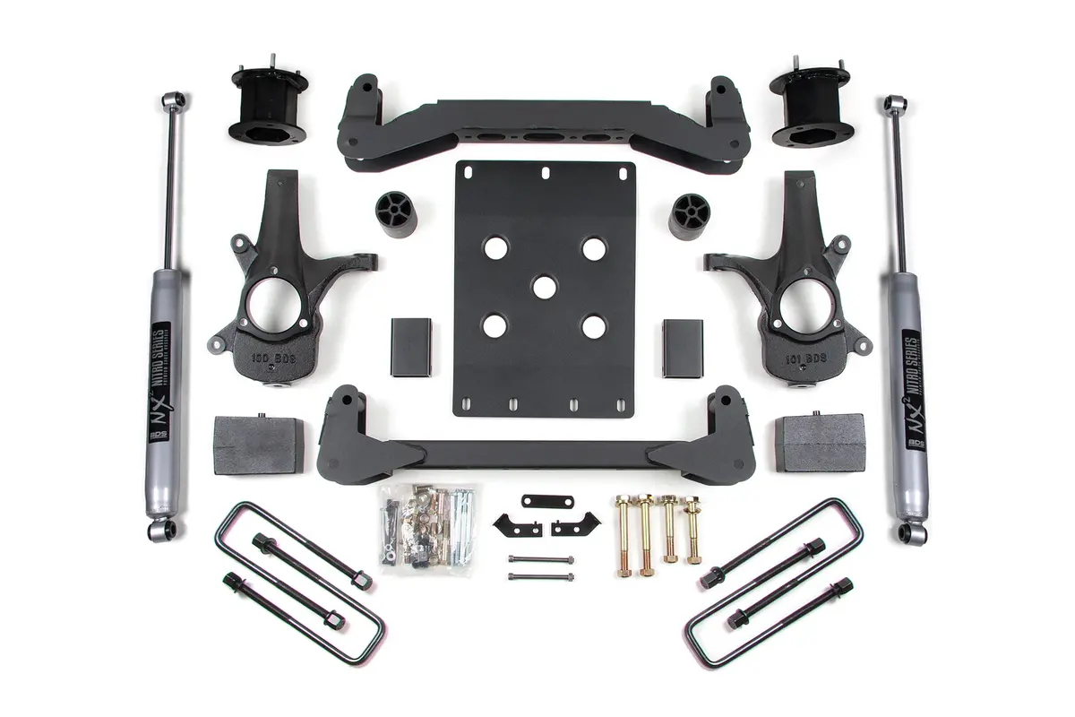 4.5 Inch Lift Kit | Chevy Silverado Or Gmc Sierra 1500 (07-13) 2Wd 1