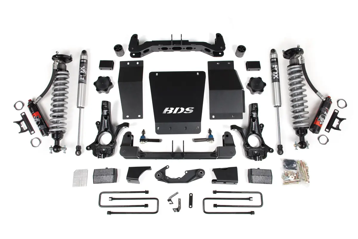4 Inch Lift Kit | Fox 2.5 Performance Elite Coilover | Chevy Silverado Or Gmc Sierra 1500 (14-18) 4Wd 2