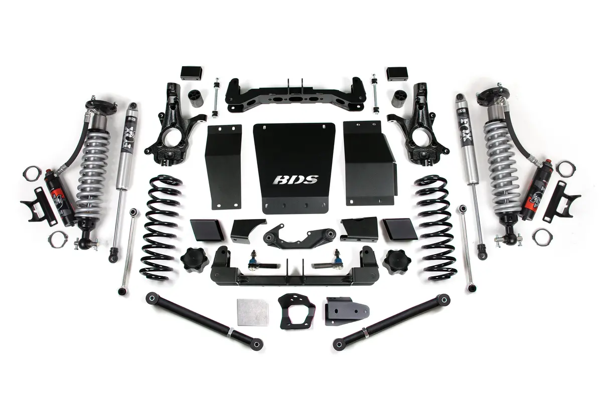 6 Inch Lift Kit | Fox 2.5 Performance Elite Coilover | Chevy/Gmc Suburban, Tahoe, Yukon/Xl 1500 (15-19) 4Wd 1