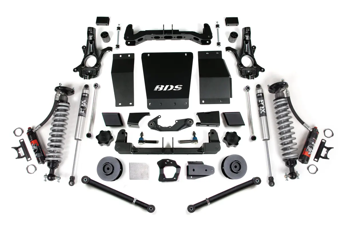 4 Inch Lift Kit | Fox 2.5 Performance Elite Coil-Over | Chevy/Gmc Suburban, Tahoe, Yukon/Xl 1500 (15-19) 4Wd 1